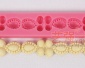翻糖蛋糕蕾丝模具 蕾丝硅胶模340-140_蛋糕裱花蕾丝边 条形珠花